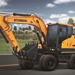 Excavator pe pneuri Hyundai HW 140-0