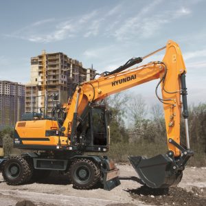 Excavator pe pneuri Hyundai HW 180-0