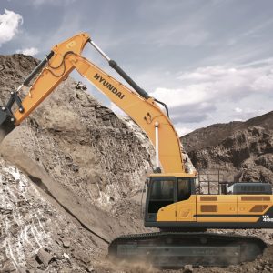Excavator pe senile Hyundai HX 480-0